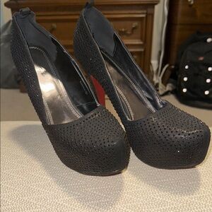 Elegant Black Women's Heels